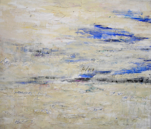 Silence | 89″ x 103″ | Mixed media on Canvas