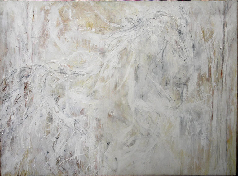 “Narnia” | 54″ X 72″ | Acrylic and Oil on Canvas