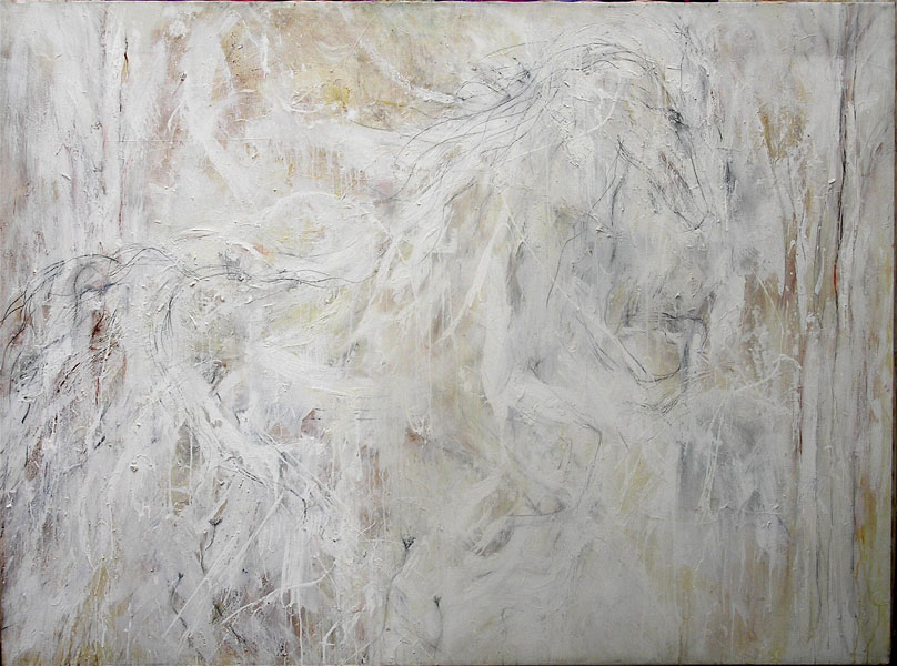 “Narnia” | 54″ X 72″ | Acrylic and Oil on Canvas