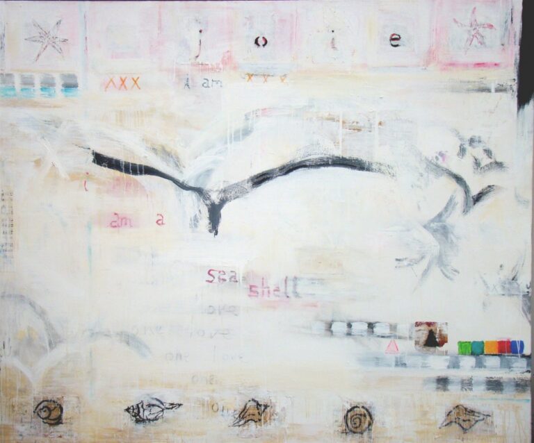 Seagull | 60” x 72” | Mixed Media on Canvas